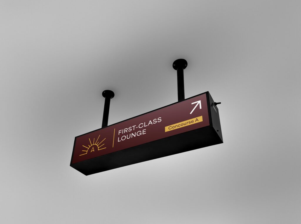 Aeris Wayfind Sign